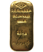 Degussa Goldbarren 250 Gramm