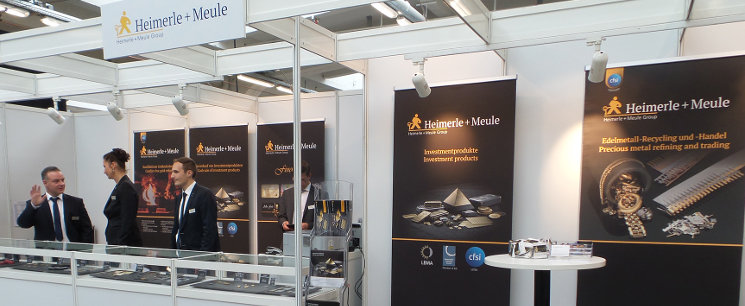 Messestand von Heimerle + Meule