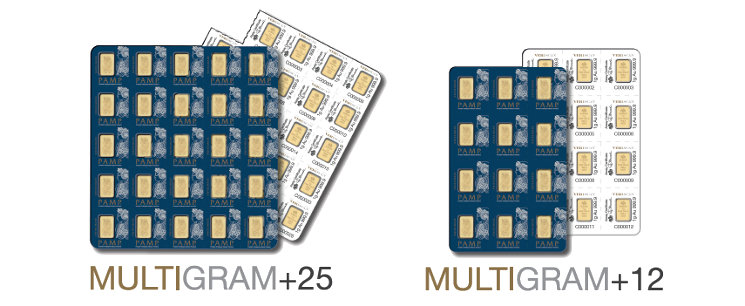 Multigramm Goldbarren PAMP